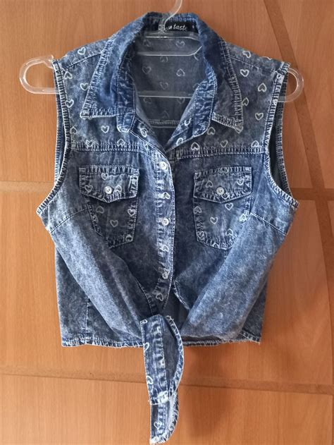 Colete Tipo Jeans Colete Feminino Usado 75874782 Enjoei