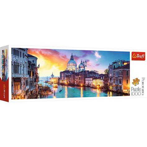 Puzzle Panoramiczne El Canal Grande Wenecja Trefl Taniaksiazka Pl