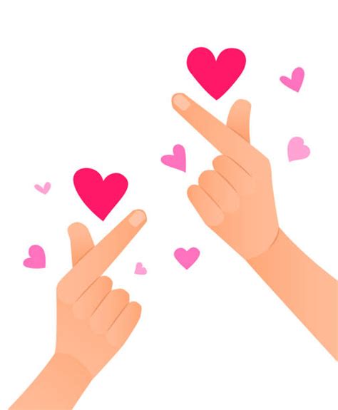 Korean Finger Heart Illustrations Royalty Free Vector Graphics And Clip Art Istock