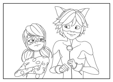 Introduzir 79 Imagem Desenhos Da Ladybug E Cat Noir Br Thptnganamst