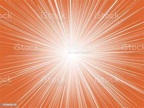 Concentrated Line Background Of Vividly Emitting Sun Rays Imagedark