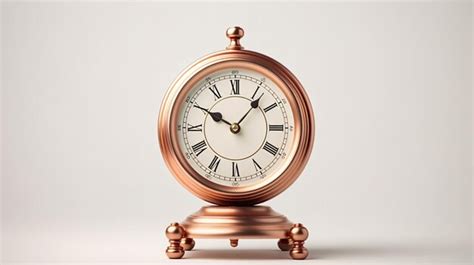 Premium AI Image | Classic desktop clock