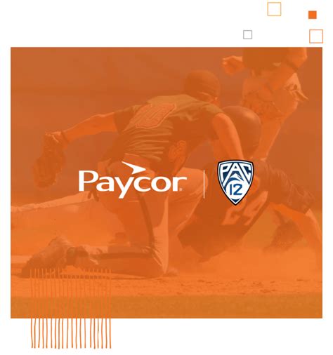 Paycor logo and Pac 12 Conference logo