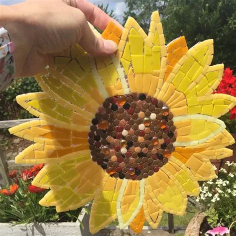 Sunflower Kit Outdoor Berry Cr Atif Mosaics