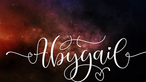 Abygail Font Download Free For Desktop And Webfont