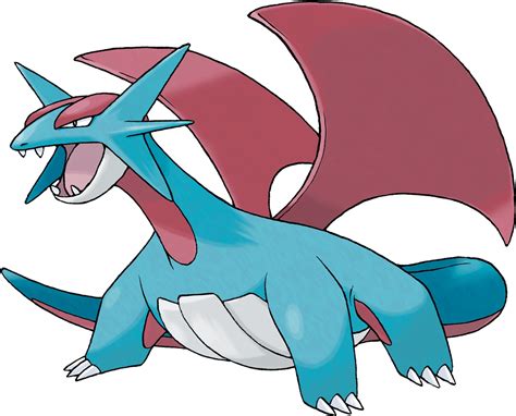 Salamence Pok Mon Bulbapedia The Community Driven Pokemon Salamence