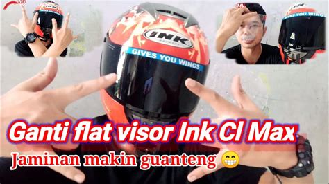 Ink Clmax Cara Ganti Flat Visor Ink Clmax Motovlog Cbr R Youtube