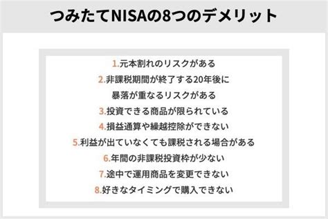 積立nisaはデメリットしかないといわれる理由は？メリットや活用法 Fuelle