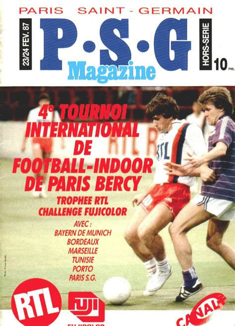 Paris canal historiquele programme du jour 24 février 1987 tournoi