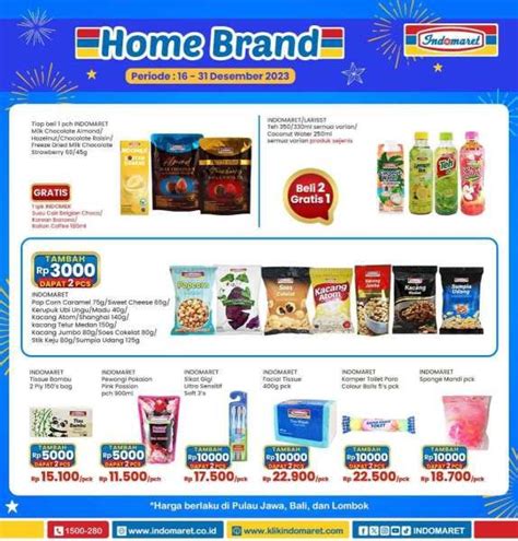 Promo Indomaret Terbaru Desember 2023 Diskon Super Hemat Menjelang