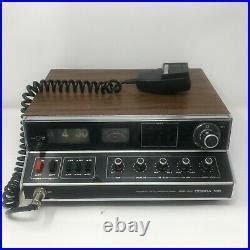 VTG Dynascan Cobra 135 SSB AM 2 Way CB Radio Base Station POWERS ON FOR