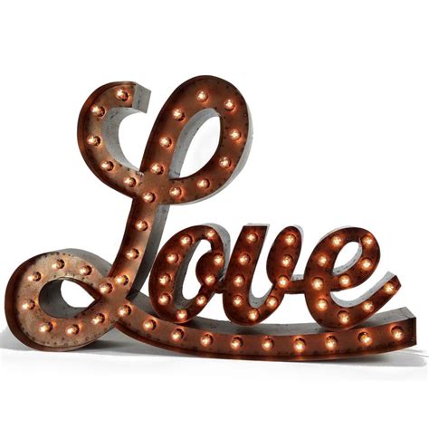 Love Marquee Love Cursive Marquee Etsy