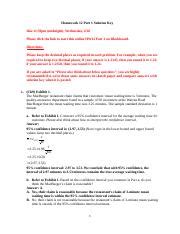 Hw Part Solutionkey Docx Homework Part Solution Key Due