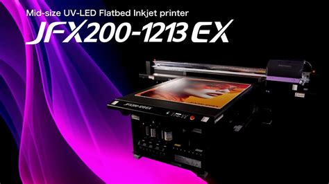 JFX200 1213 EX Mid Size UV LED Flatbed Inkjet Printer MIMAKI