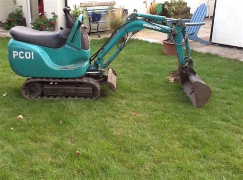 Komatsu Pc01 Micro Mini Digger For Sale From United Kingdom