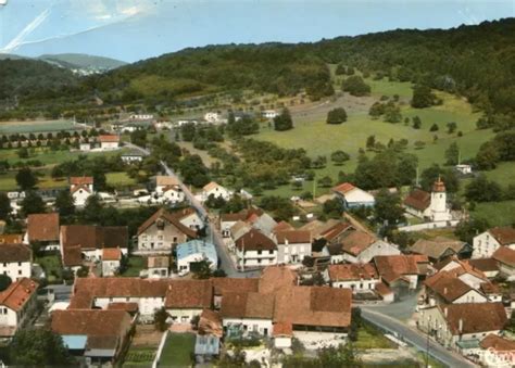 CARTE COLOMBIER FONTAINE La rue de Saint Maurice et l église Vue