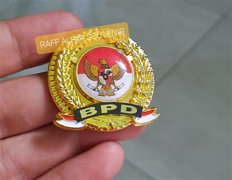 Pin Bpd Lencana Bpd Pin Perangkat Desa Bpd Lazada Indonesia