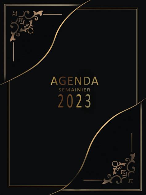 Buy Agenda Semainier Planificateur Professionnel Grand Format A