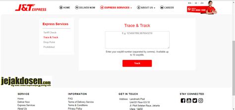 Cara Tracking Barang Yang Dikirim Menggunakan Jasa Jnt Express
