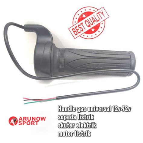 Jual Handle Gas Skuter Sepeda Listrik Kabel Gas Hand Grip V V V