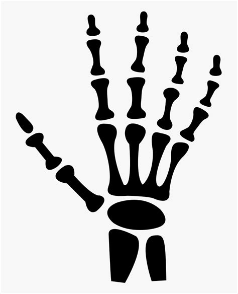 Big Image - Skeleton Hand Clipart - Free Transparent PNG Clipart - Clip ...