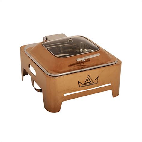 Brown Ss Chafing Dish At Best Price In Moradabad Ganesh Table Ware