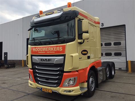 Transport Online Drie Nieuwe DAF New XF Voor Jubilerend Riwal Hoogwerkers