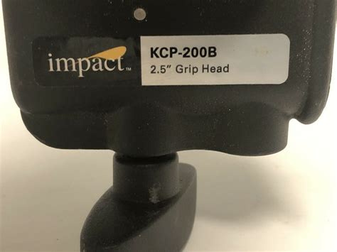 Impact Kupo KCP 200B 2 5 Grip Head BlackGrip For Lights And Accessories