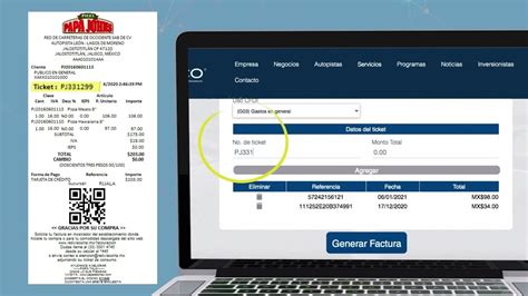 Cómo Facturar Tus Tickets De Consumo En Tiendas Y Restaurantes Paso A
