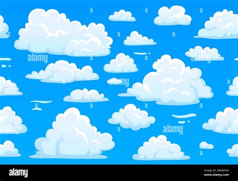 Fluffy cumulus clouds Stock Vector Images - Alamy