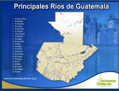 Principales Rios De Guatemala Pdf