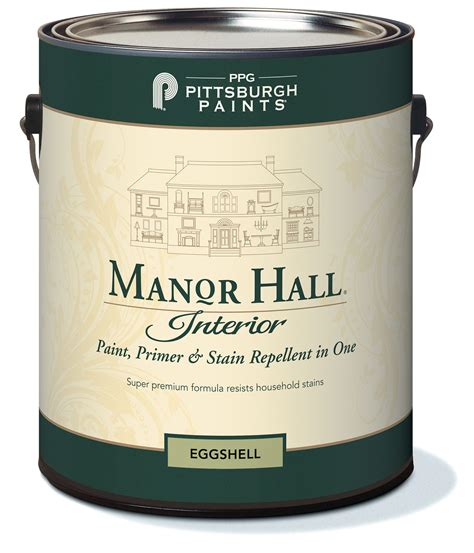 Manor Hall Interior Latex Paint Eggshell Exclusive Paints