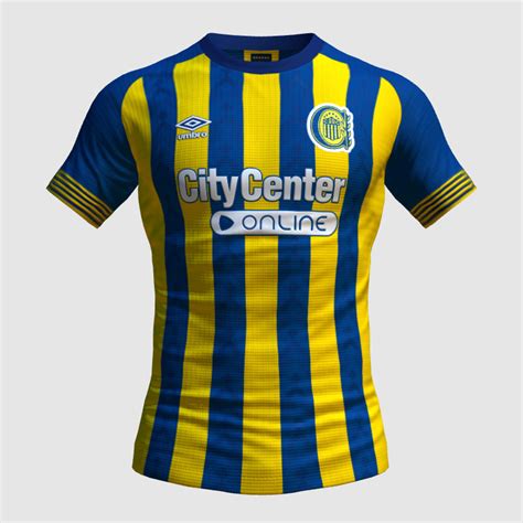 Rosario Central X Umbro 2024 Home Kit FIFA 23 Kit Creator Showcase