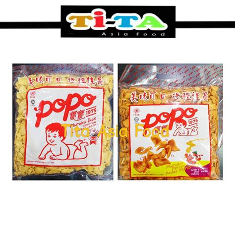 Tita HALAL PoPo Muruku Ikan Original Sweet Spicy 800g Shopee