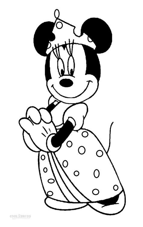 Imagenes De Minnie Para Colorear