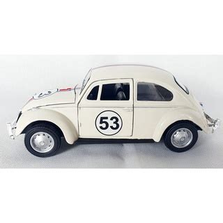 Miniatura Volkswagen Fusca Herbie 53 Sem Caixa 1 32 Shopee Brasil