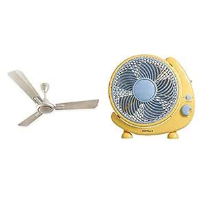 Buy Havells Ambrose Mm Ceiling Fan Gold Mist Wood Cresent Mm