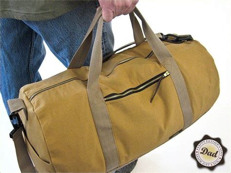 Mens Classic Faux Leather Duffle Bag Free Sewing Tutorial Duffle