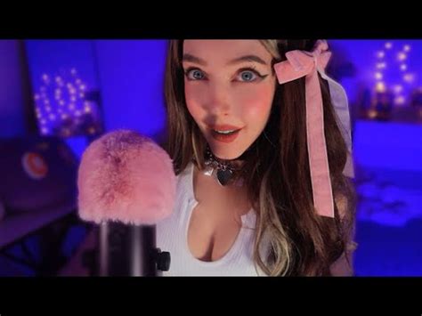 My First ASMR Video Deep Ear Whispers Fluffy Mic Scratching For