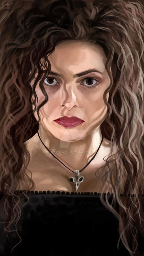 Bellatrix Lestrange Portrait Study With Video By Bakika On Deviantart