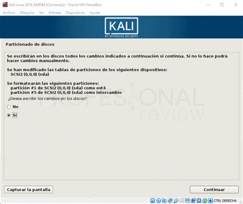 Cómo instalar Kali Linux en VirtualBox y configurarlo paso a paso