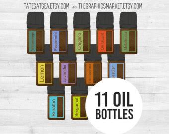 Essential Oil Bottle Vector Free Clip Art Library