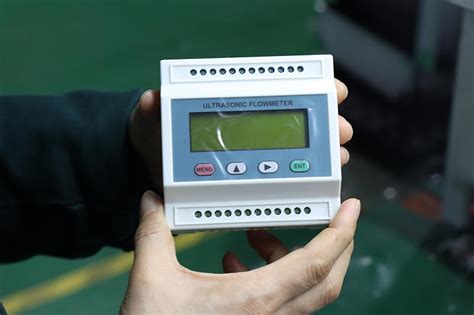 Ma Rs Din Rail Type Clamp On Ultrasonic Flow Meter Q T