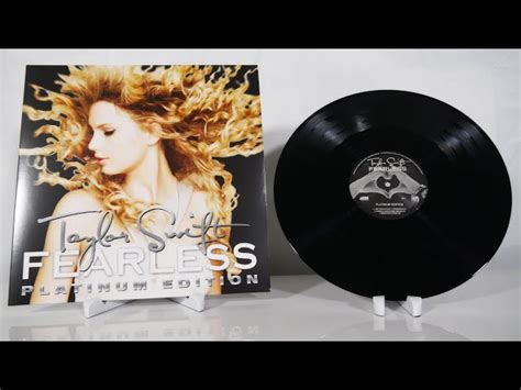 Fearless Platinum Edition Taylor Swift Album Cover