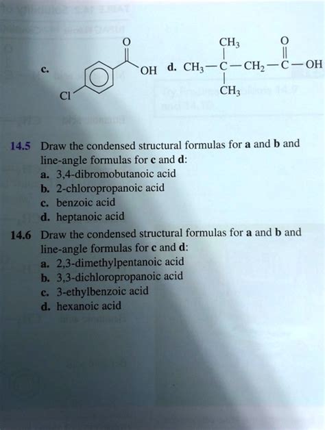 Heptanoic Acid Condensed Structural Formula