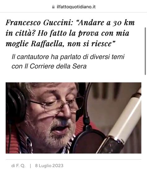 Francesca Totolo On Twitter Francesco Guccini Luglio Vs