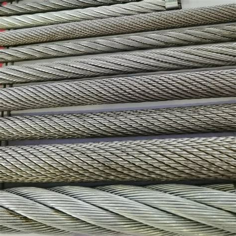 Ungalvanized Wire Rope Steel Wire Rope Steel Cable China