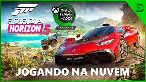 Rodando FORZA HORIZON 5 No XCloud PC Xbox Gamepass Ultimate YouTube