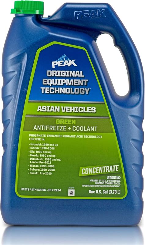 Amazon PEAK OET Extended Life Green Concentrate Antifreeze Coolant