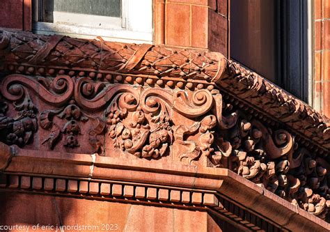 Cobb S Richly Ornamented Red Slip Terra Cotta Clad 17 Story Chemical